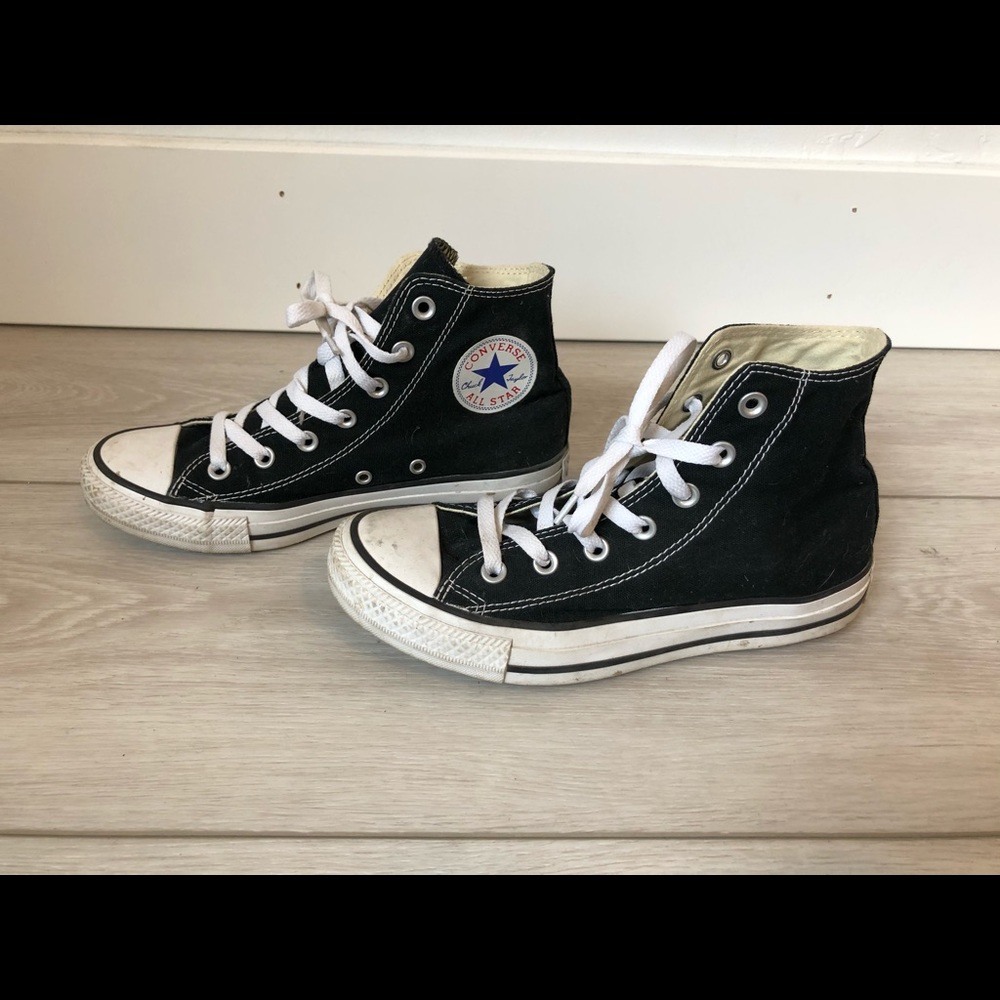 Black Hightop Converse